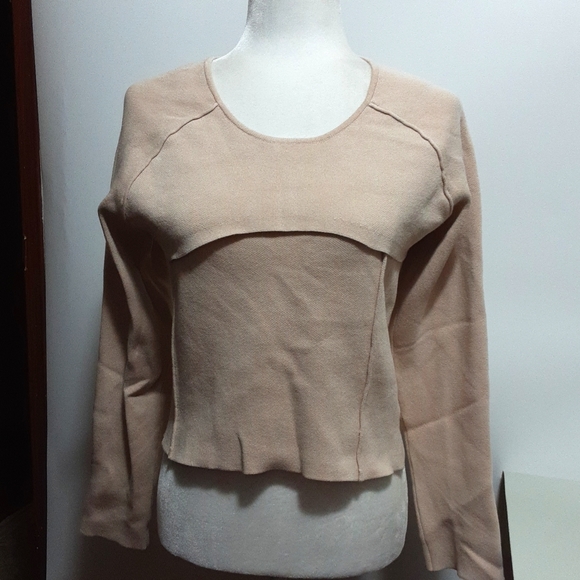 Endless Rose Tops - ENDLESS ROS E Size M Knit Tank and Caged Crop Top